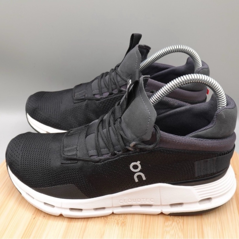 On Running nova Black Running Shoes 7.5